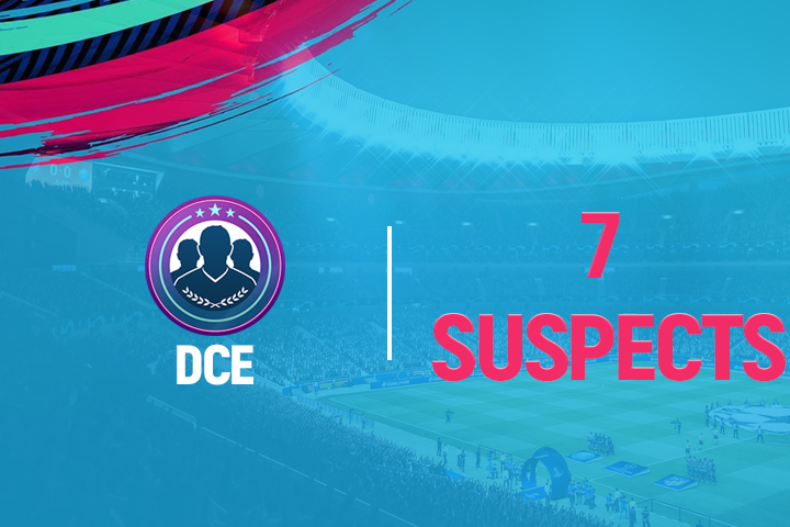 FIFA 19：混合聯賽 DCE 解決方案，7 名嫌疑人